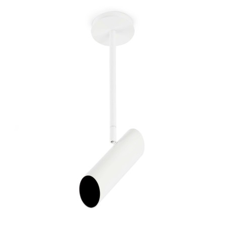 Lampe plafond en acier GU10 blanc mat ORLEAT