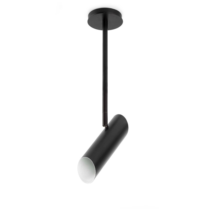 Lampe plafond en acier GU10 noir mat CHILLY