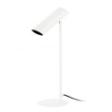 Lampe de table en acier GU10 blanc mat LE MUY