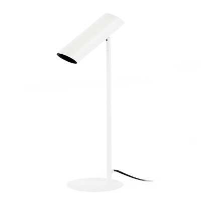 Lampe de table en acier GU10 blanc mat LE MUY