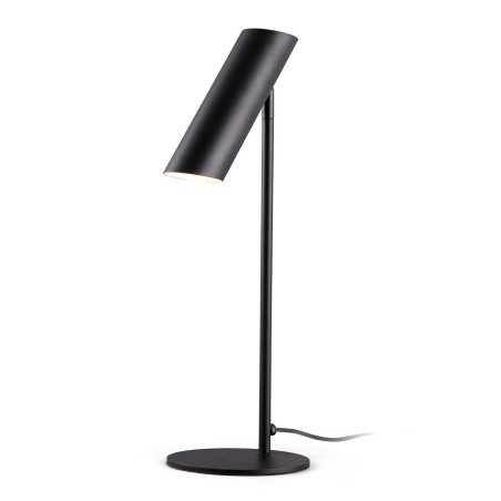 Lampe de table en acier GU10 noir mat BLAISY