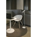 Lampe de sol en acier GU10 blanc mat CAUROY