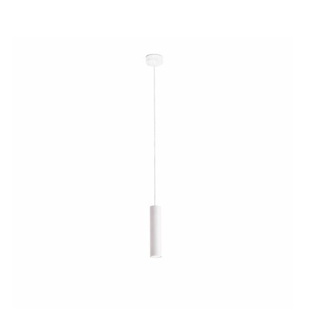 Lampe plafond en aluminium LED intégré blanc mat FOSSAC