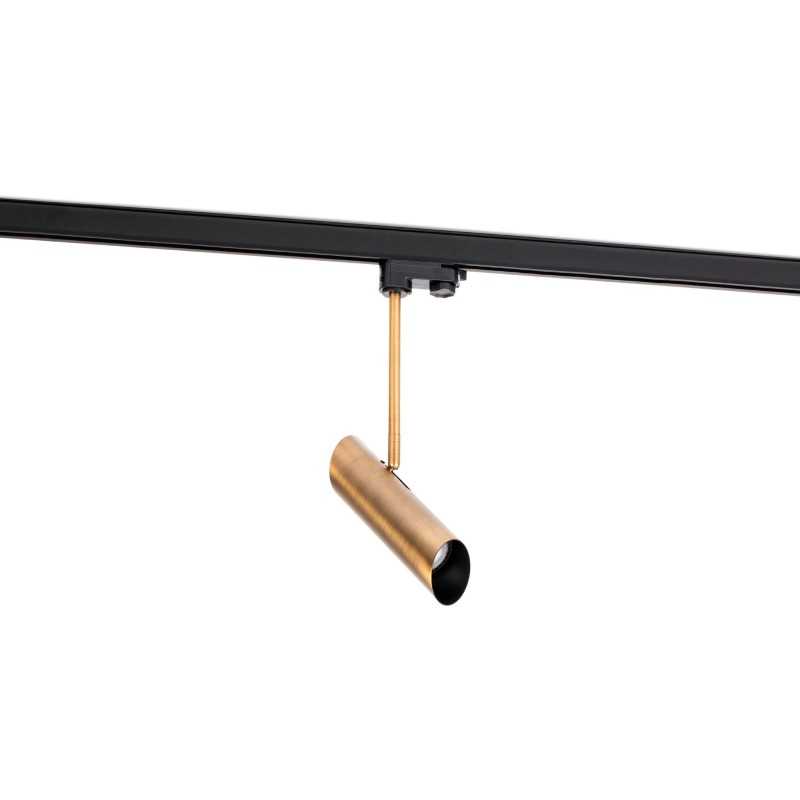 Lampe plafond en acier GU10 bronze brossé AGNETZ
