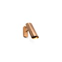 Lampe murale en acier GU10 bronze brossé THARAUX