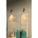 Lampe murale en acier GU10 bronze brossé THARAUX