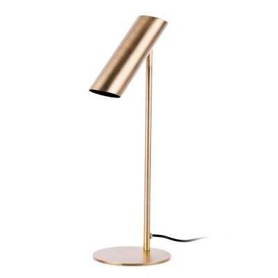 Lampe de table en acier GU10 bronze brossé BAILLE