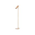 Lampe de sol en acier GU10 bronze brossé BELLON