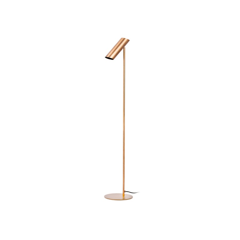 Lampe de sol en acier GU10 bronze brossé BELLON