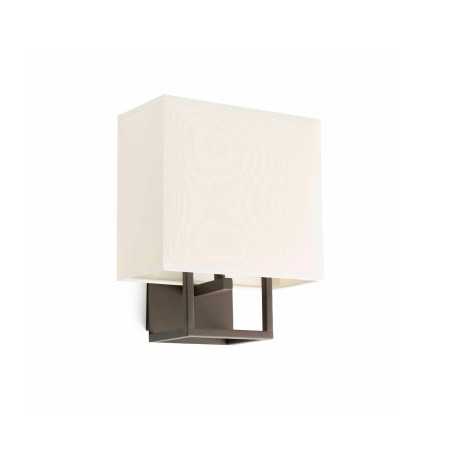 Lampe murale en acier E14 marrón BOSSIEU