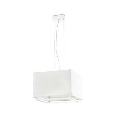 Lampe de plafond en acero E27 blanc mat LABEJAN