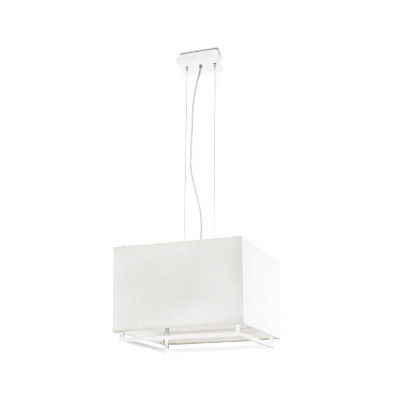 Lampe de plafond en acero E27 blanc mat LABEJAN