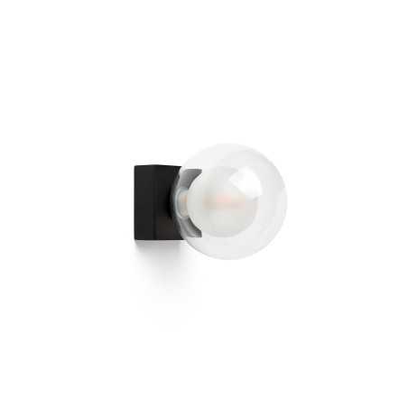 Lampe murale en acier G9 noir LATTES