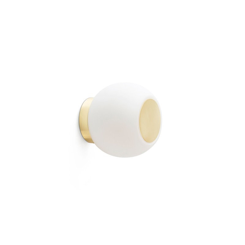 Lampe murale en acier LED intégré doré mat MEROUX