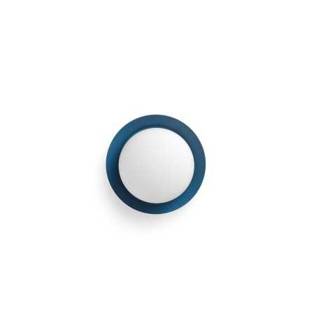 Lampe murale en acier LED intégré azul MOISSON