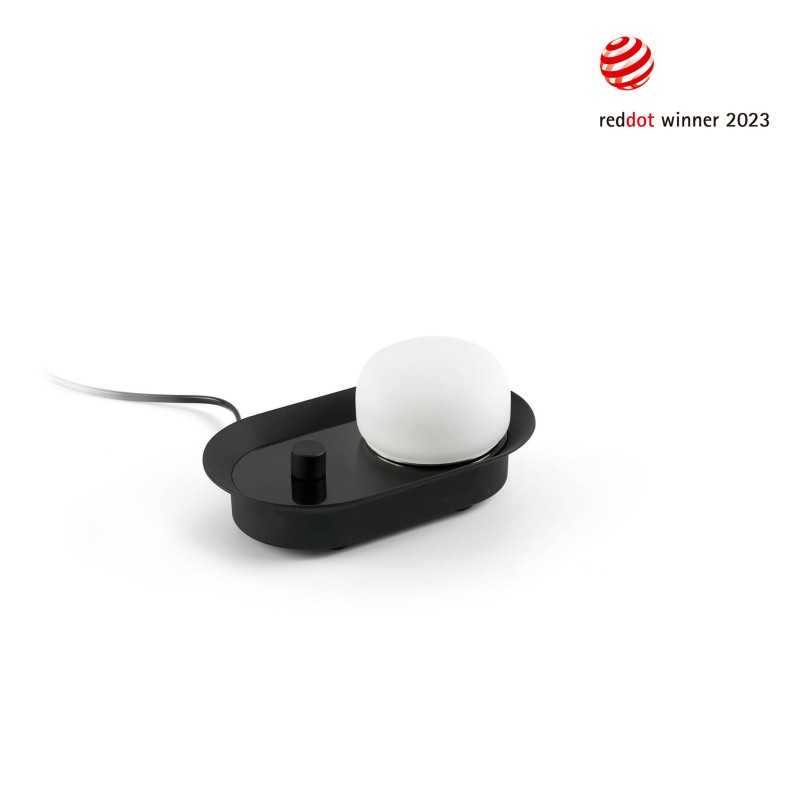 Lampe murale en aluminium LED intégré noir mat CAUBERT