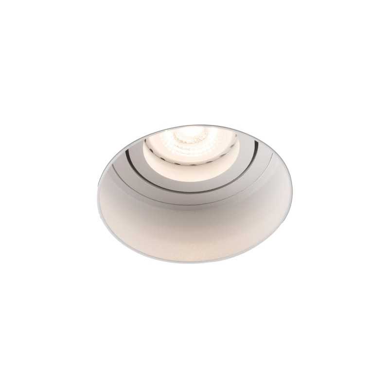 Lampe plafond en acier GU10 blanc mat BELVOIR
