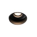 Lampe plafond en acier GU10 noir mat POGGIO