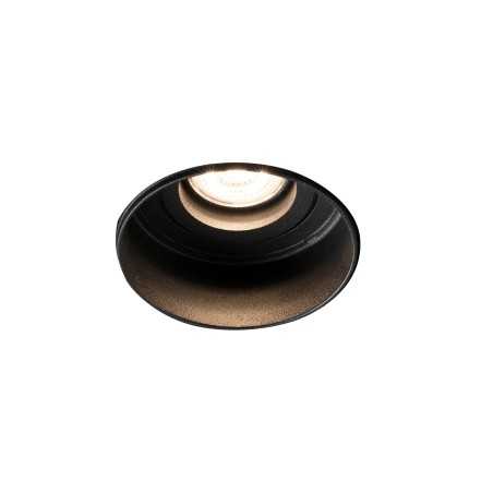 Lampe plafond en acier GU10 noir mat POGGIO