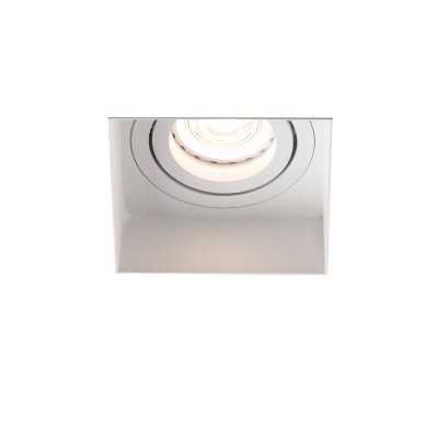 Lampe plafond en acier GU10 blanc mat TIERGUE