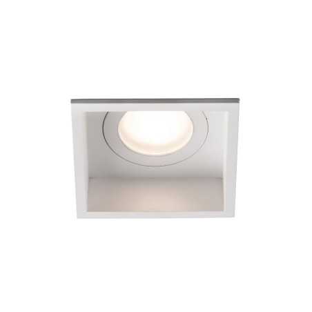 Lampe plafond en acier GU10 blanc mat REQUEIL