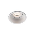 Lampe plafond en acier GU10 blanc mat LECHET