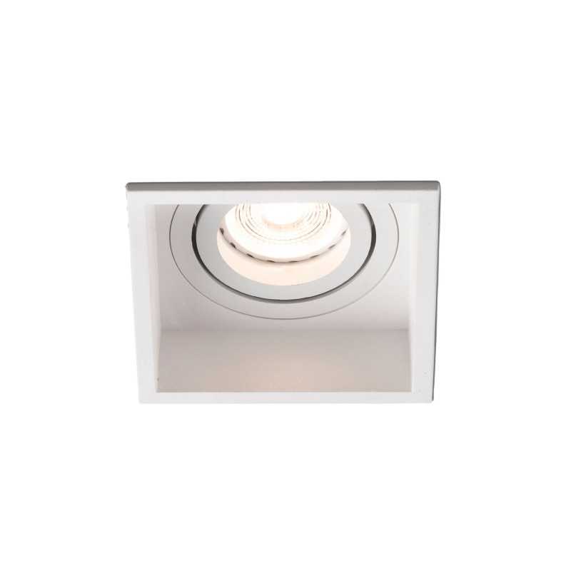 Lampe plafond en acier GU10 blanc mat VOIGNY