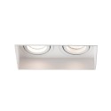 Lampe plafond en acier GU10 blanc mat MUSSOT