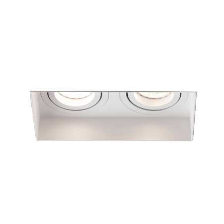 Lampe plafond en acier GU10 blanc mat MUSSOT