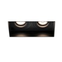 Lampe plafond en acier GU10 noir mat VINSEIN