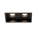 Lampe plafond en acier GU10 noir mat ETREVAL