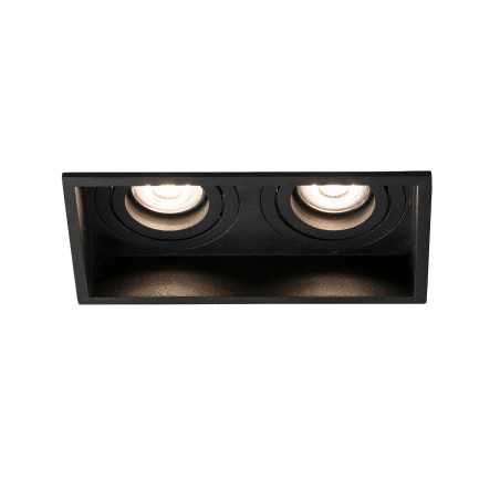 Lampe plafond en acier GU10 noir mat ETREVAL