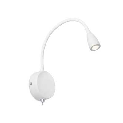 Lampe murale en aluminium LED intégré blanc mat LE RIS