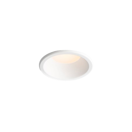 Lampe de plafond en aluminium LED intégré blanc mat BELIET