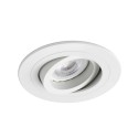 Lampe de plafond en aluminium GU10 blanc mat POURRA