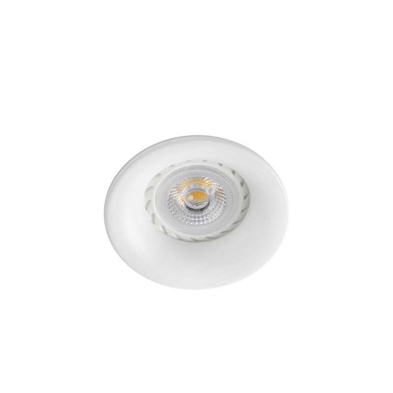 Lampe de plafond en aluminium GU10 blanc mat LUMEAU
