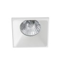Lampe de plafond en aluminium GU10 blanc mat BOFFLES
