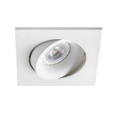 Lampe de plafond en aluminium GU10 blanc mat RAYRET