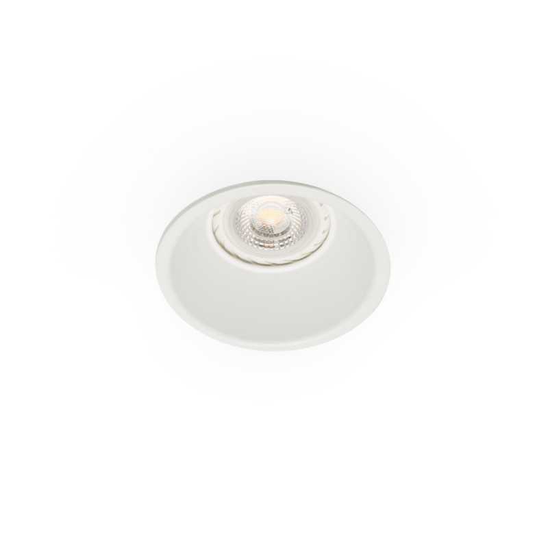 Lampe de plafond en aluminium GU10 blanc mat ESPINS