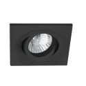 Lampe de plafond en aluminium GU10 noir mat LONGNES
