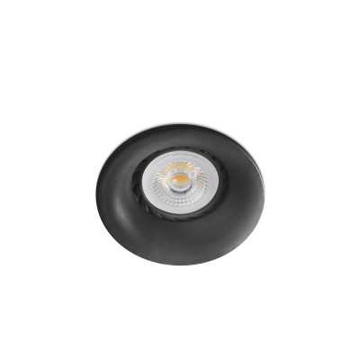 Lampe de plafond en aluminium GU10 noir mat ALISSAS
