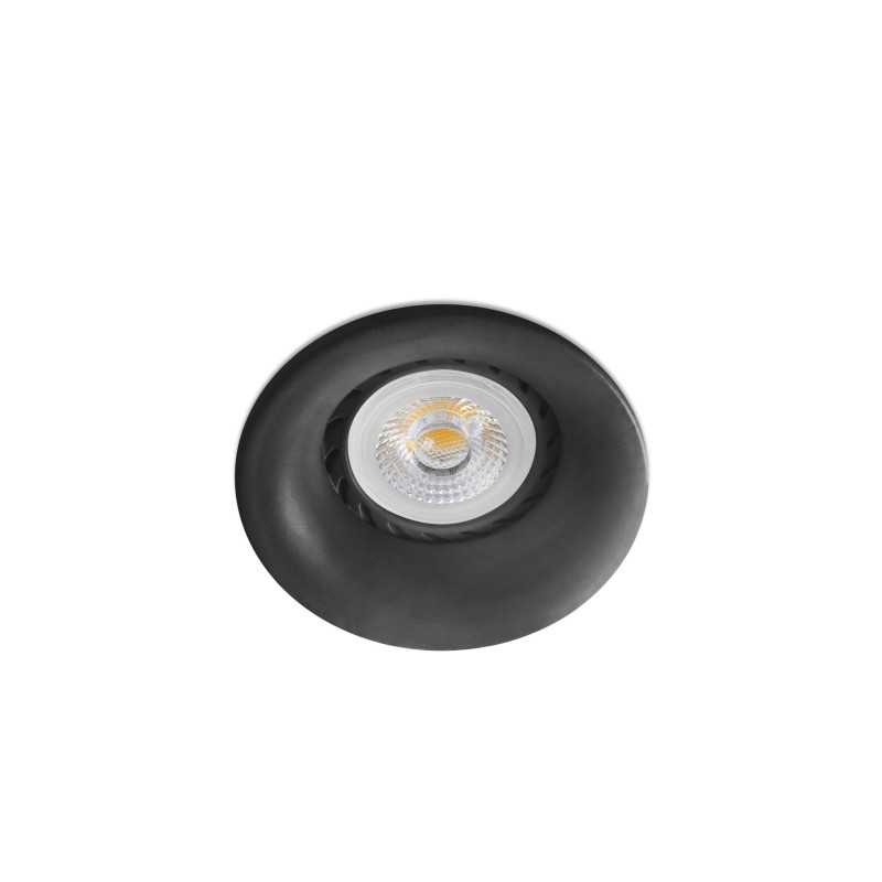 Lampe de plafond en aluminium GU10 noir mat ALISSAS