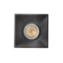 Lampe de plafond en aluminium GU10 noir mat RUGNEY