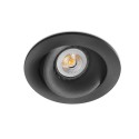Lampe de plafond en aluminium GU10 noir mat LA MURE