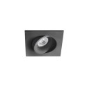 Lampe de plafond en aluminium GU10 noir mat CIVRAY