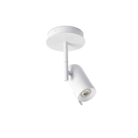 Lampe de plafond en acier GU10 blanc mat AVAJAN