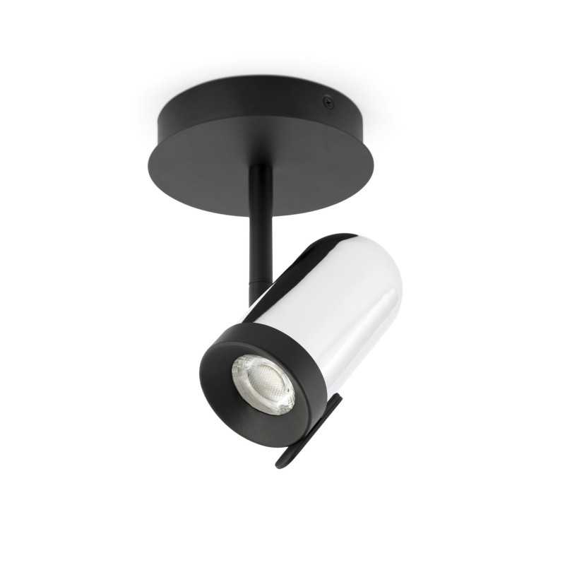 Lampe de plafond en acier GU10 chromé brillant CORONA
