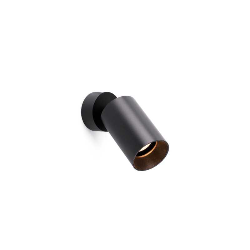 Lampe murale en aluminium GU10 noir mat LE BUC