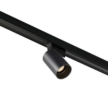 Lampe de plafond en aluminium LED intégré noir mat SILLANS