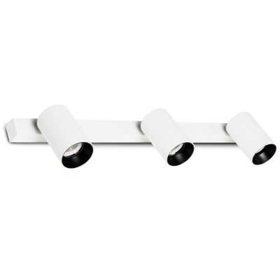 Lampe murale en aluminium GU10 blanc mat réf. 43744